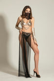 Fancy Dancer Costume Black/Gold (Mgp6456)