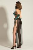 Fancy Dancer Costume Black/Green (Mgp6456)