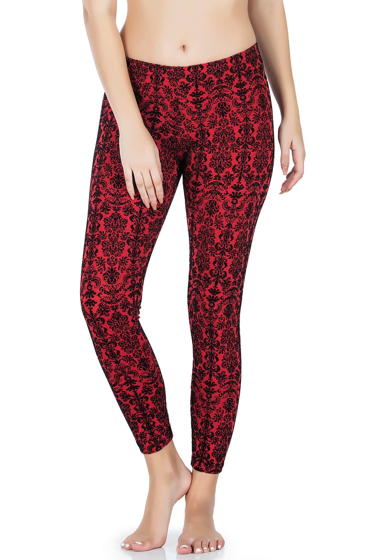 Folienmuster Damen Leggings 457