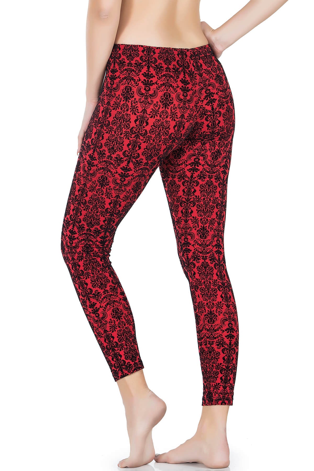 Folienmuster Damen Leggings 457