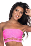 Fuchsia  4050 Double knit Strapless Corset