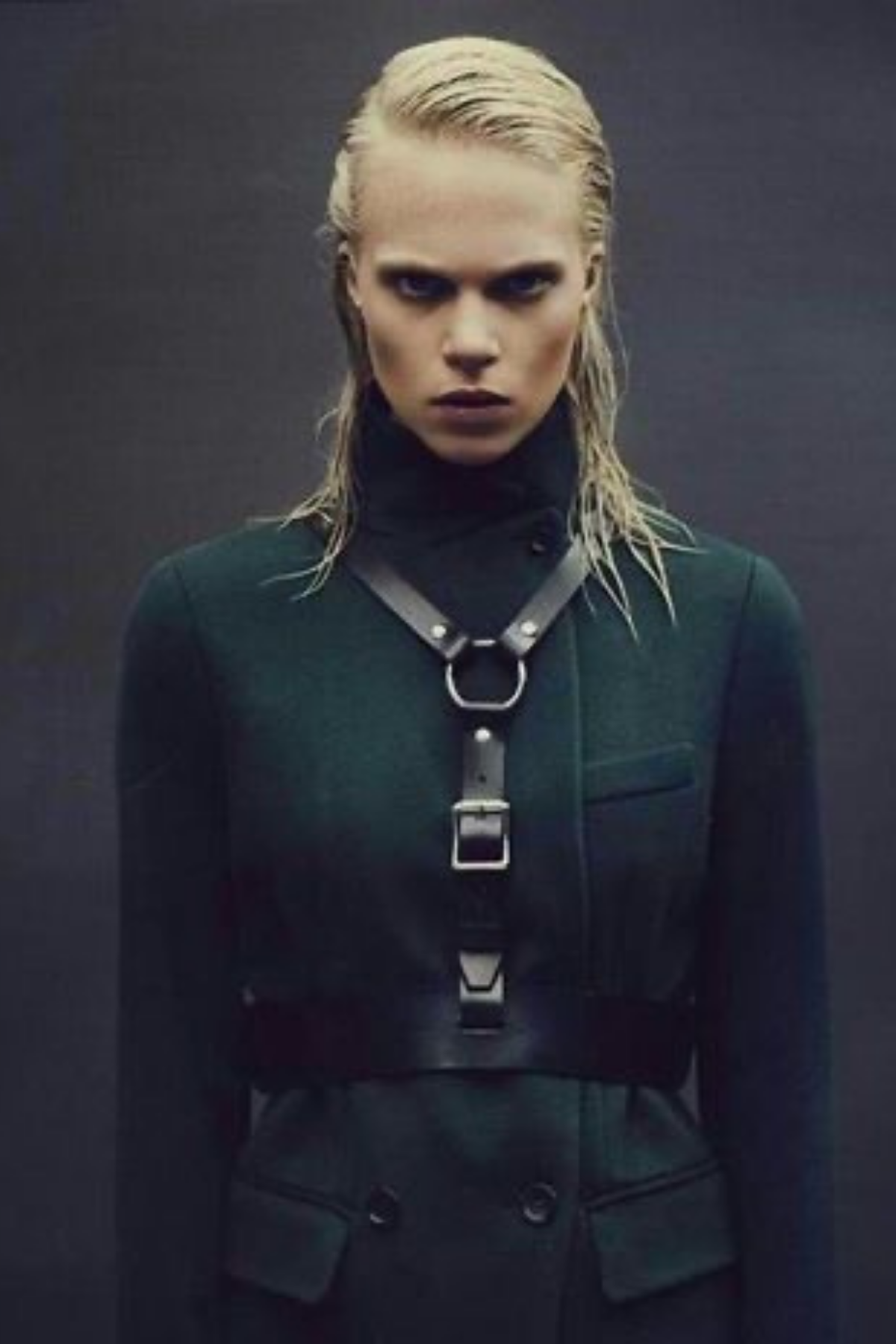 Garment Dress Above Waist Tie Middle Tie Single Belt Harness Faux Leather Belt 800102 1