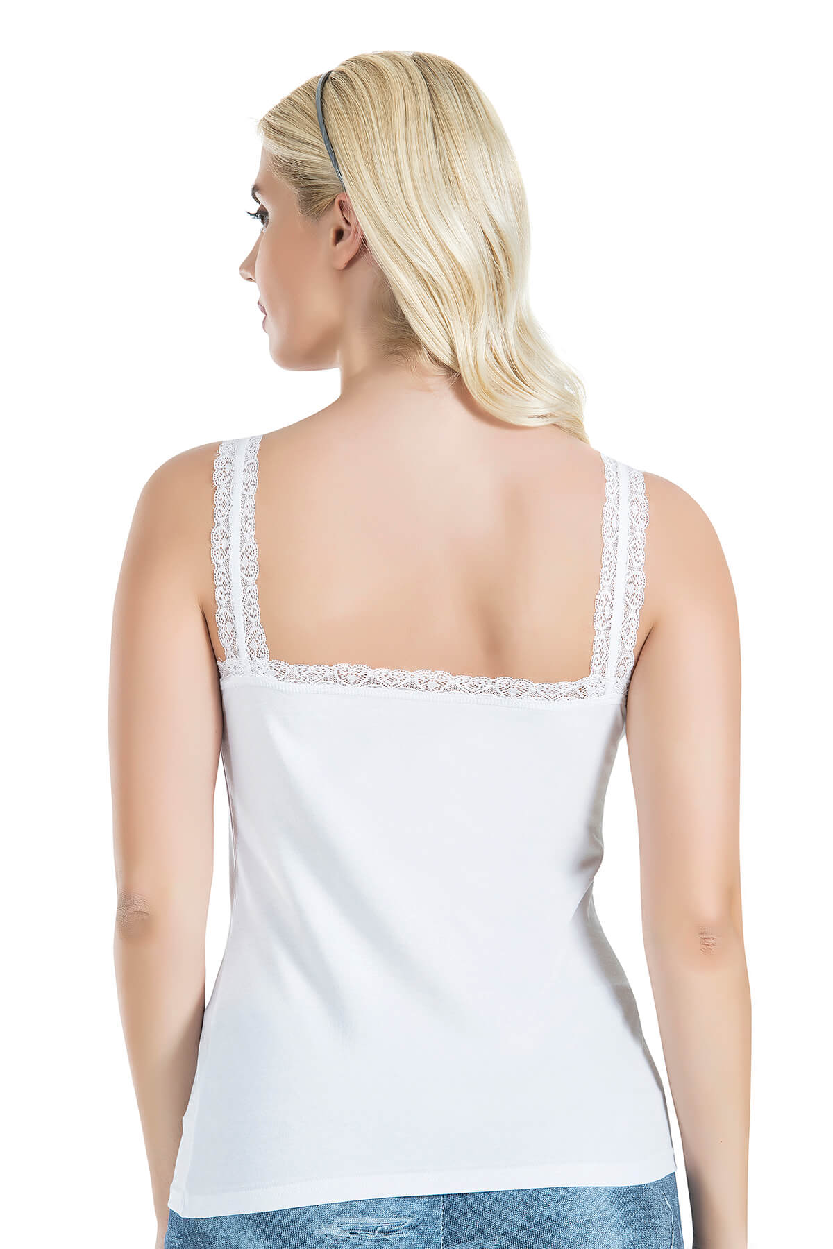 Spitzen Tank Top für Damen 214