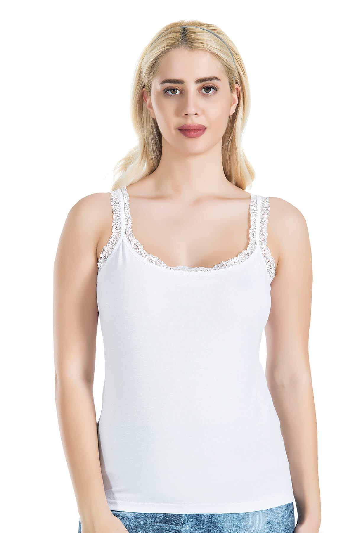 Spitzen Tank Top für Damen 214