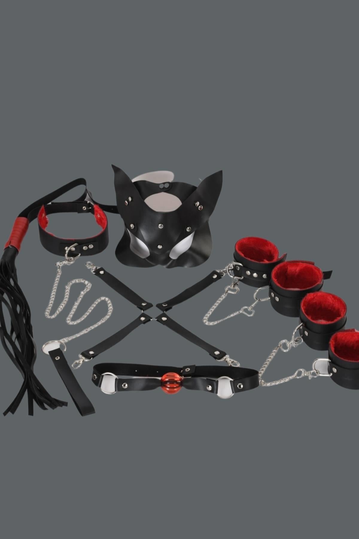 Krawatten-Accessoire aus Lederplüsch 700215 T 