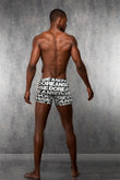 Letter, Printed Men's Boxer 1896