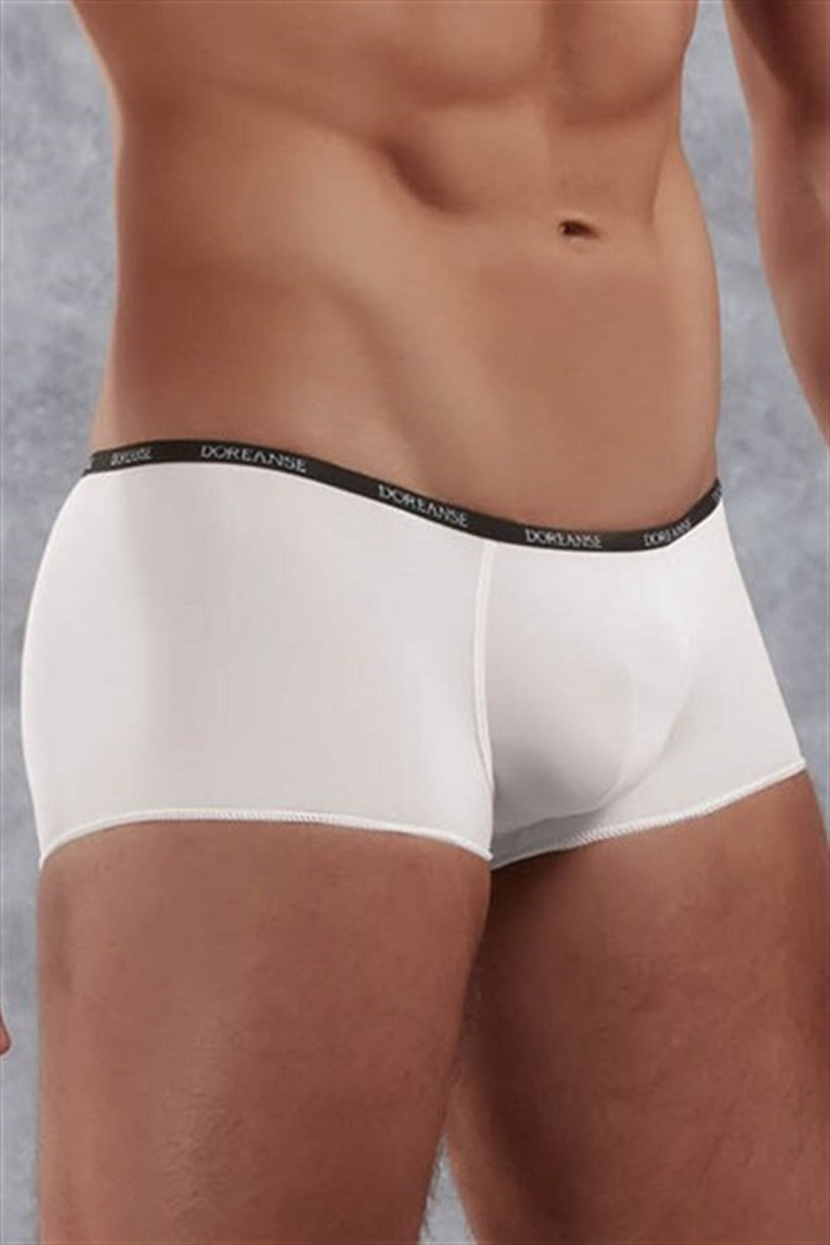 Schwarze kurze Boxershorts für Herren 1590