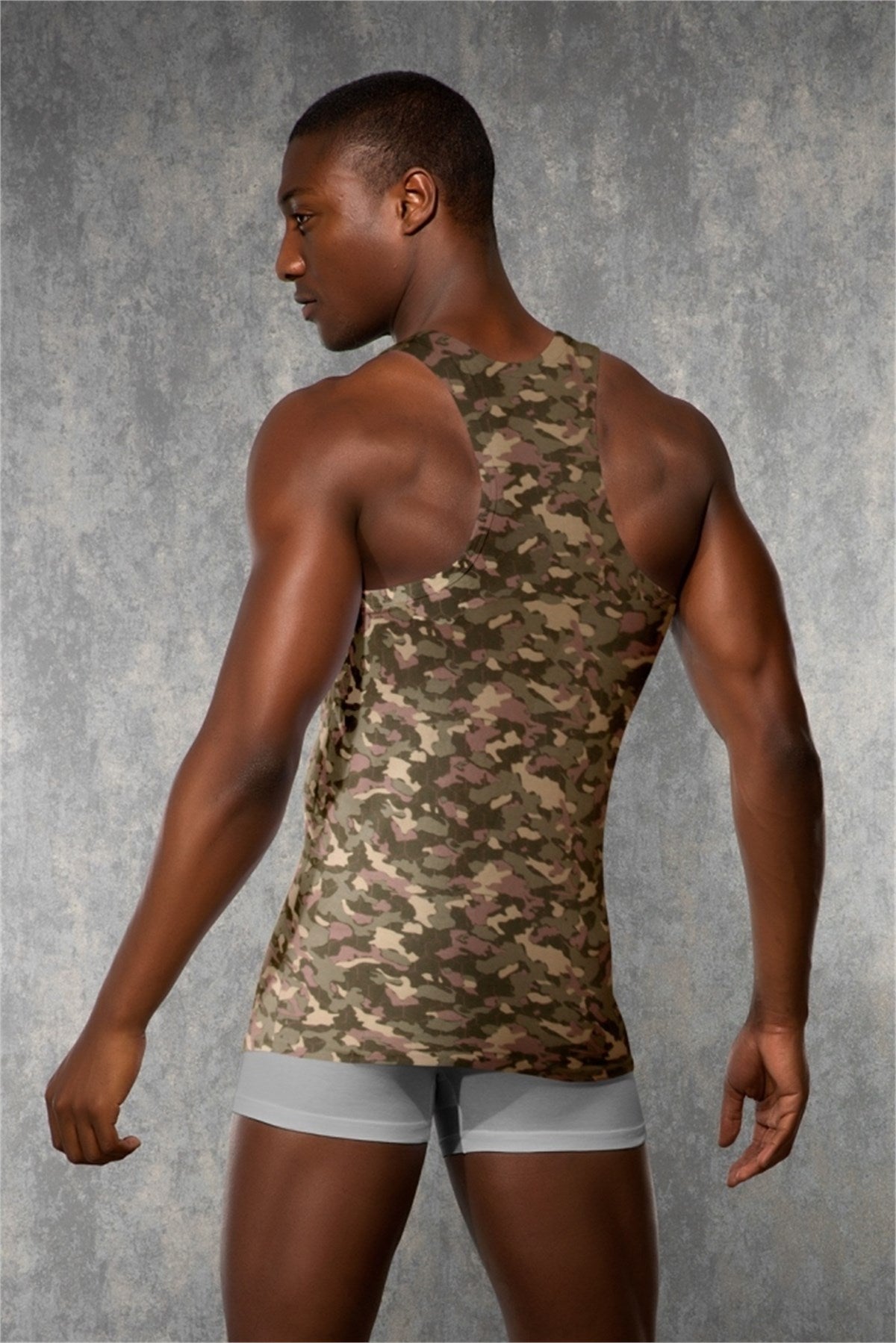 Camouflage-Tanktop für Herren 2215