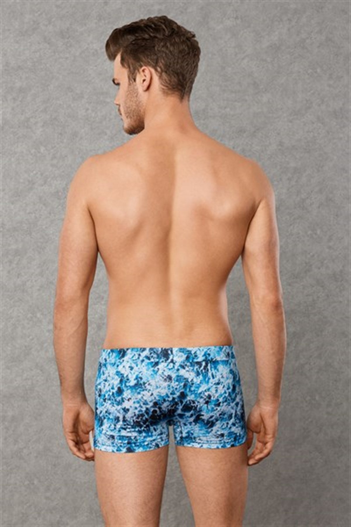 Bedruckte Modal-Boxershorts für Herren 1805