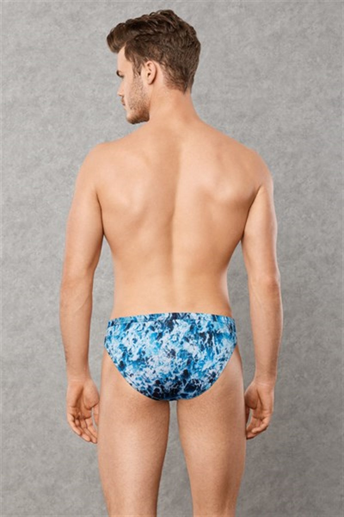 Herren-Unterhose aus Modal mit Aufdruck 1265