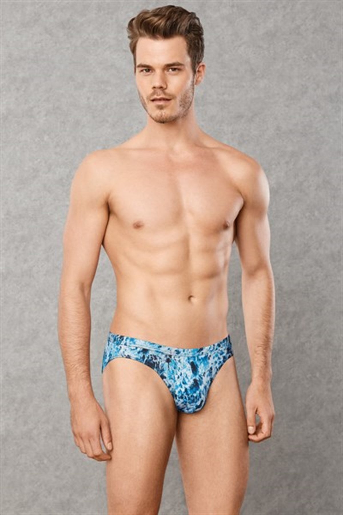 Herren-Unterhose aus Modal mit Aufdruck 1265