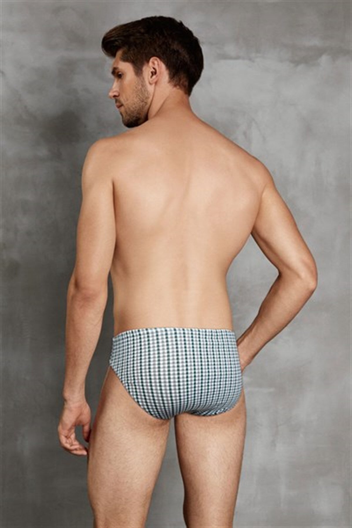 Herren-Unterhose aus Modal mit Aufdruck 1267