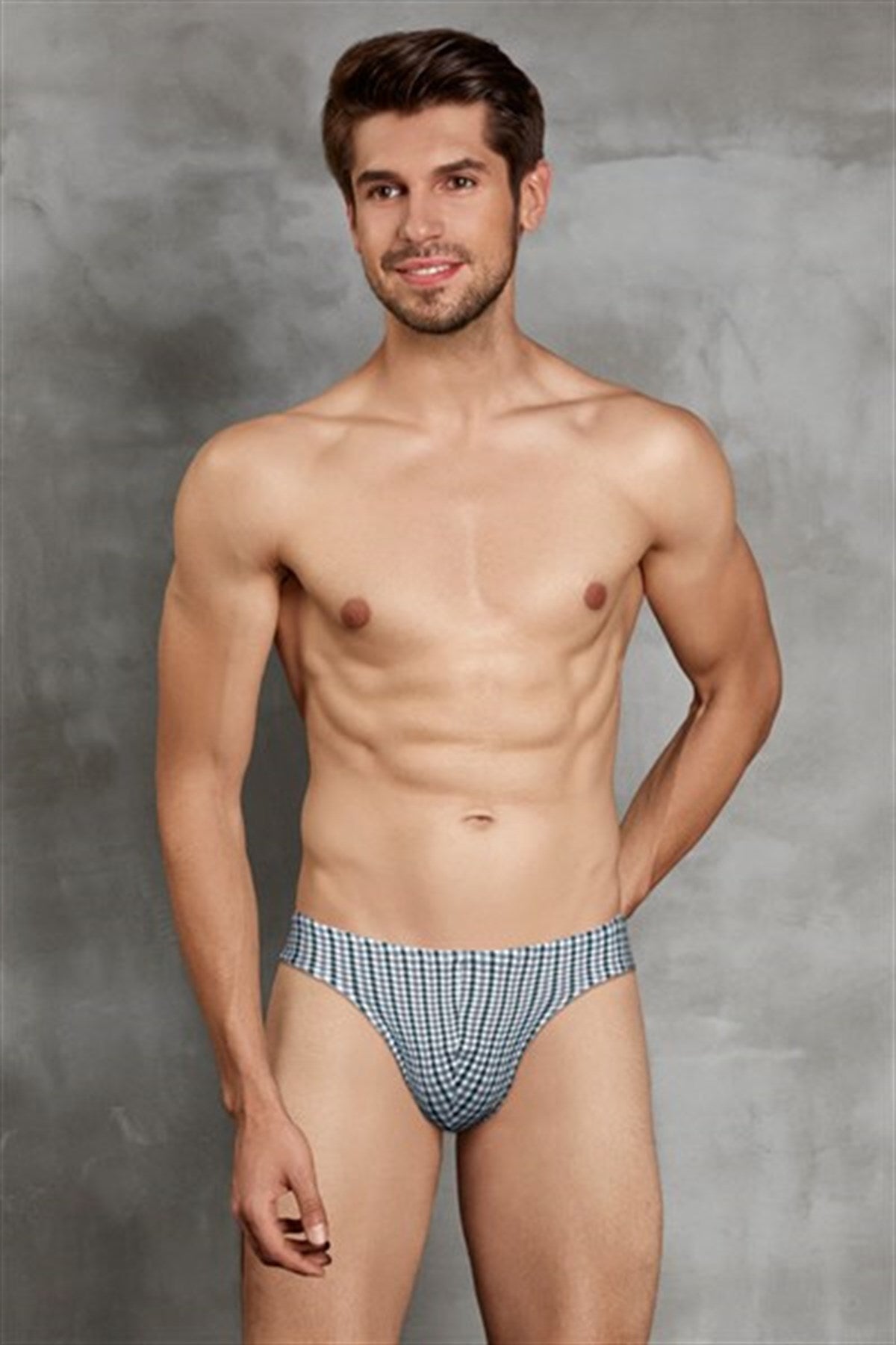 Herren-Unterhose aus Modal mit Aufdruck 1267