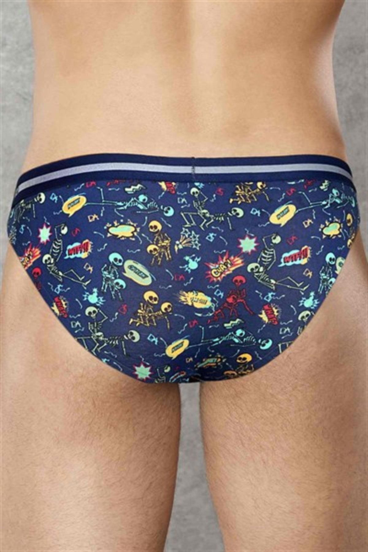 Men's Modal Printed Panty Slip 1279