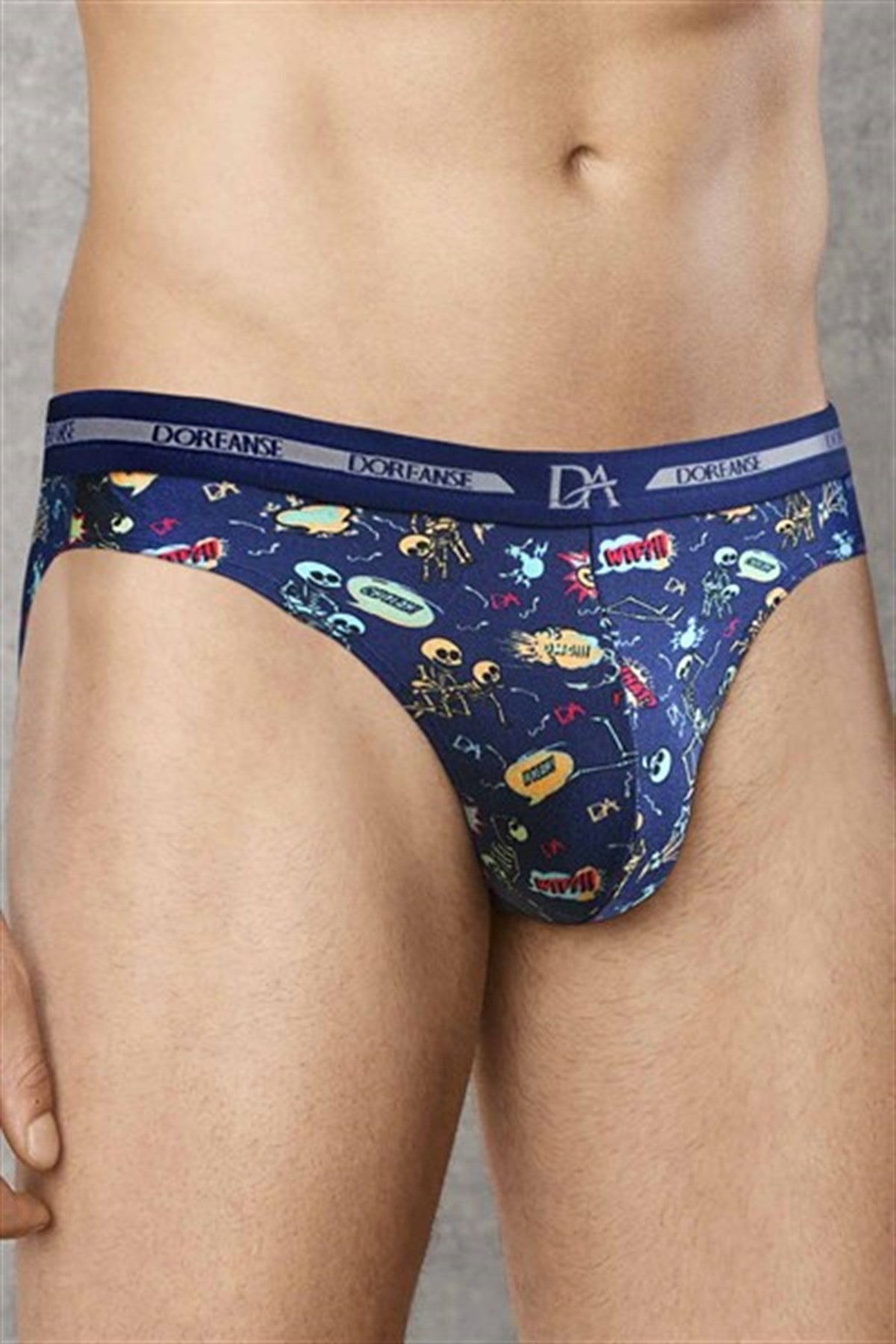 Men's Modal Printed Panty Slip 1279