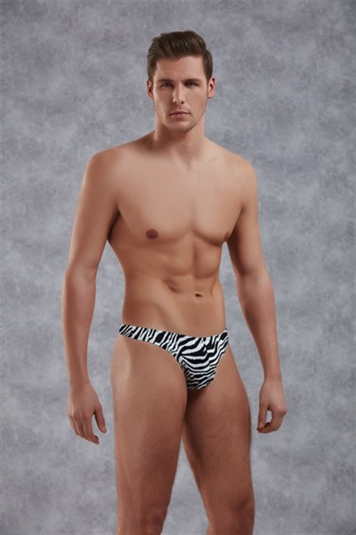 Men's Modal Printed Thong String 1314