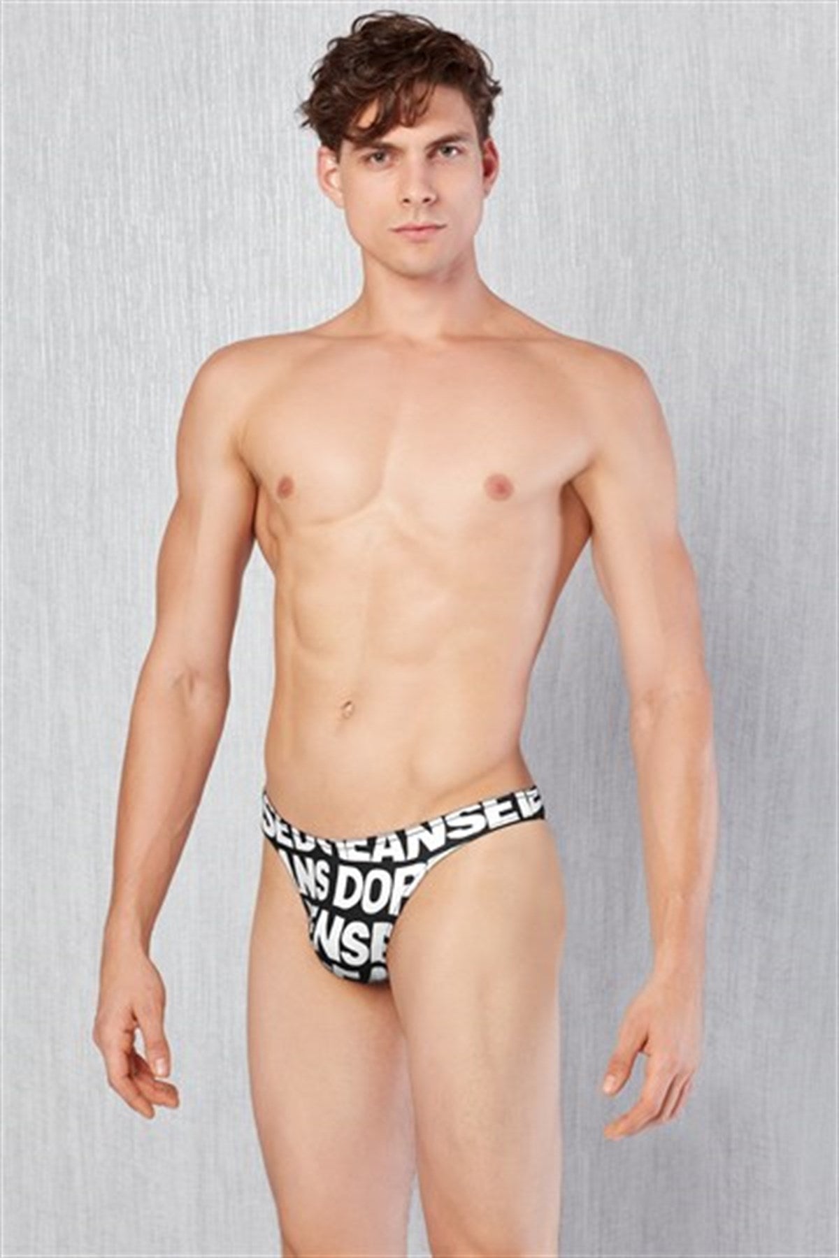 Men's Modal Printed Thong String 1369