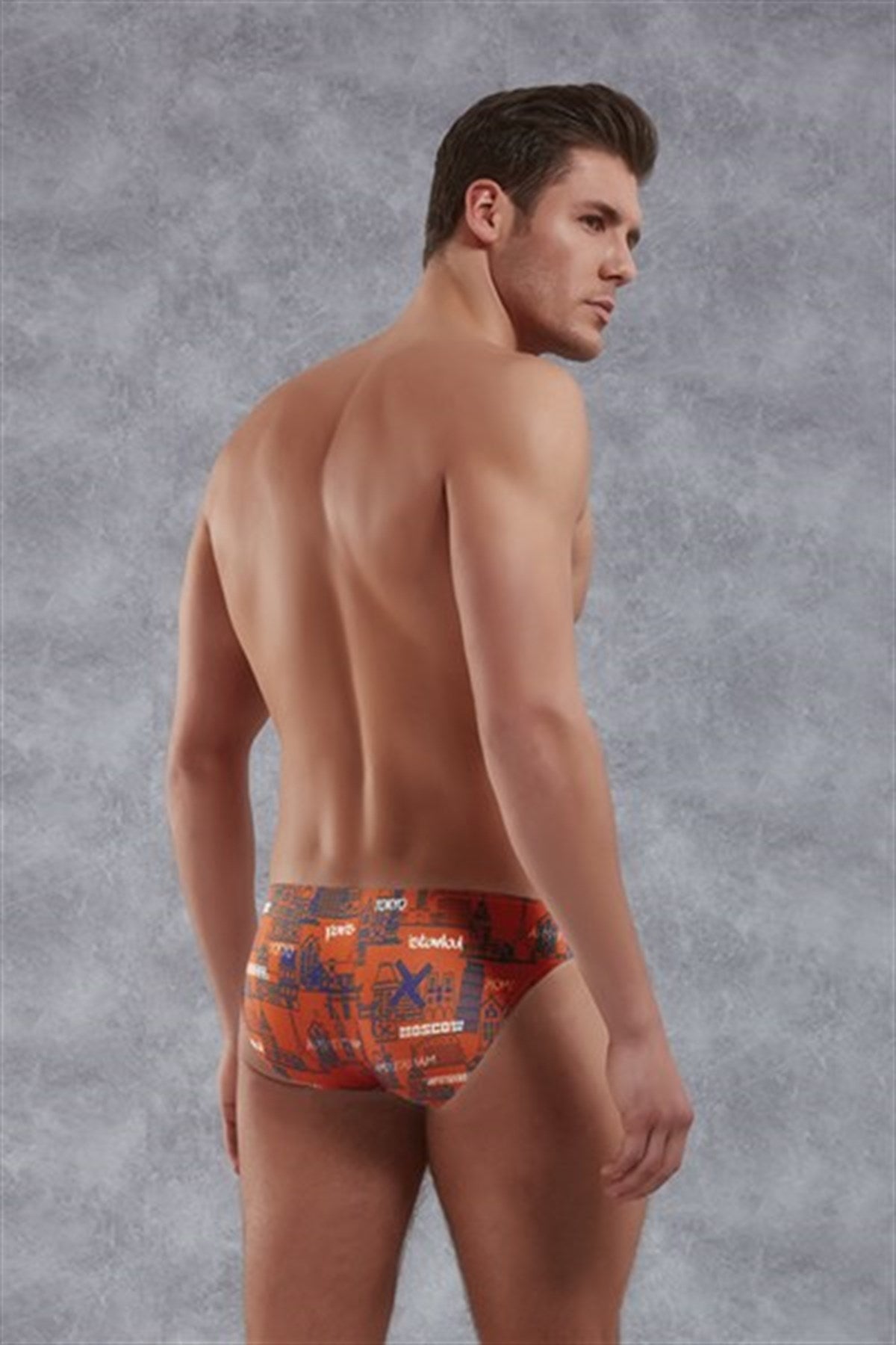 Men's Printed Briefs Slip 1397