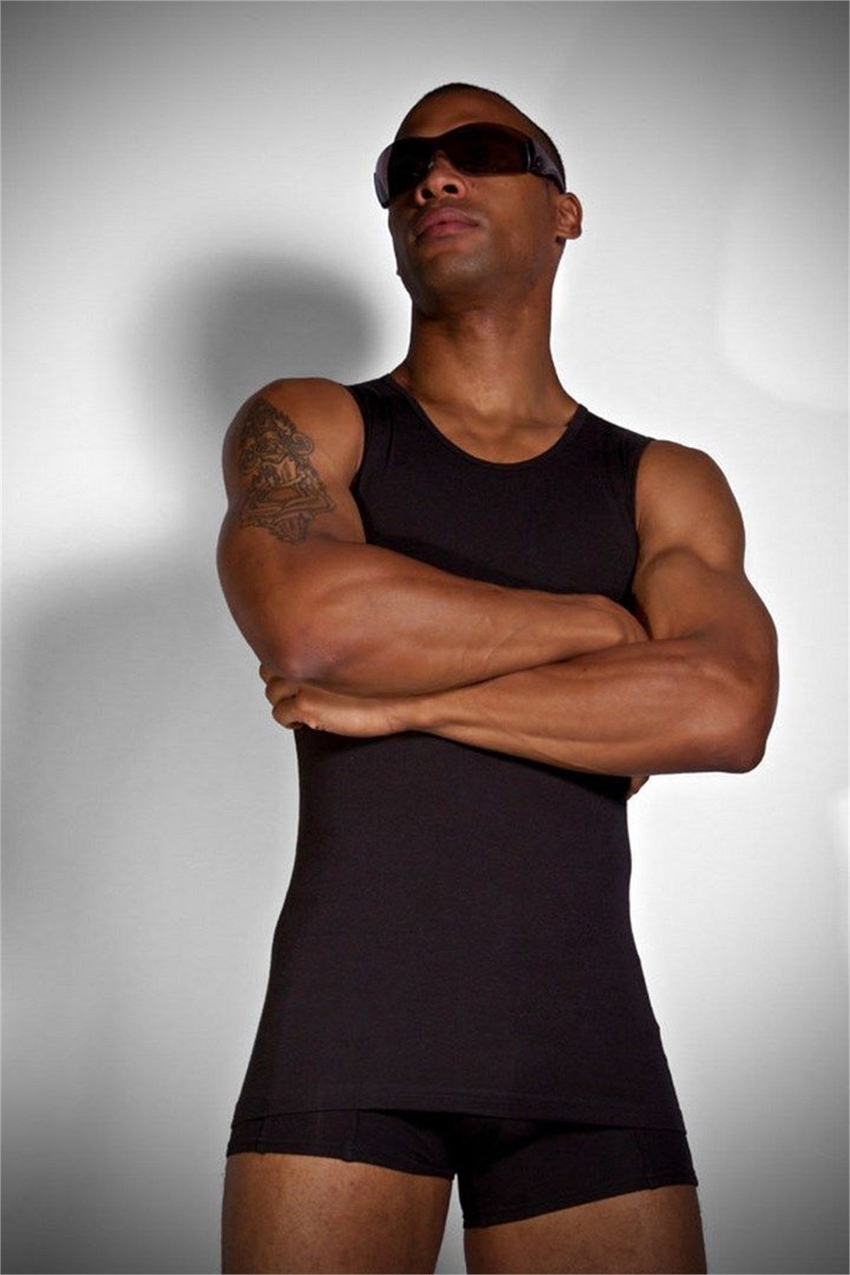 Tanktop mit dicken Trägern für Herren 2205