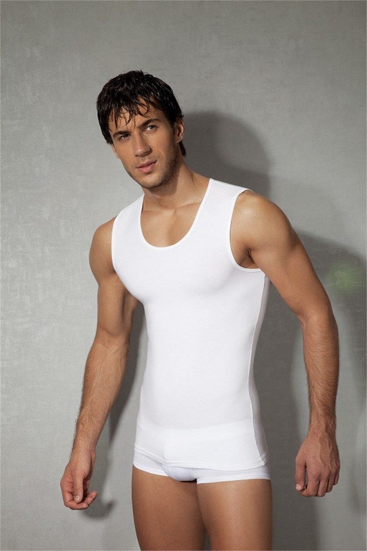 Tanktop mit dicken Trägern für Herren 2205