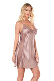 Mink Short Satin Nightgown