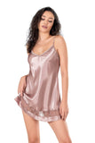 Mink Short Satin Nightgown