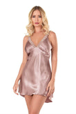 Mink Short Satin Nightgown