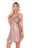 Mink Short Satin Nightgown
