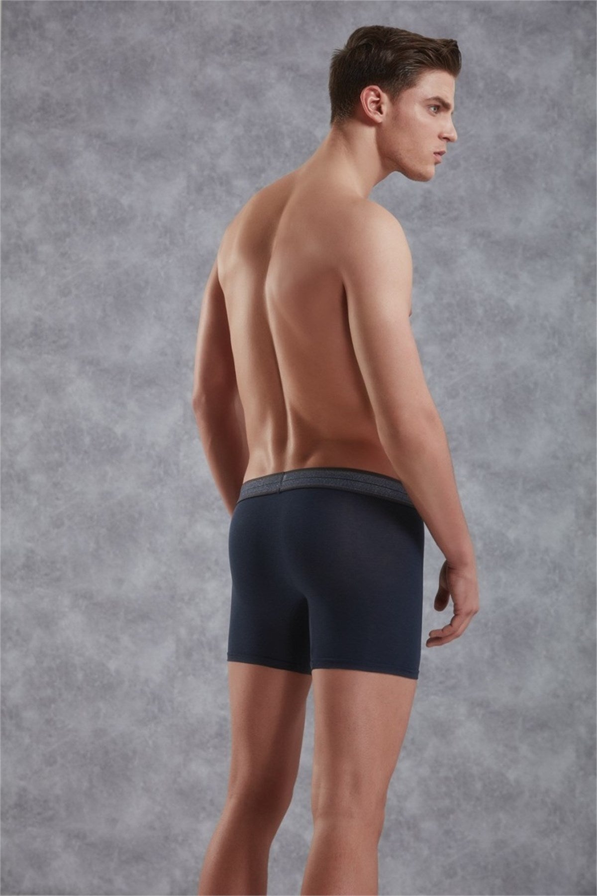 Navy Blue Men's Boxer 1776