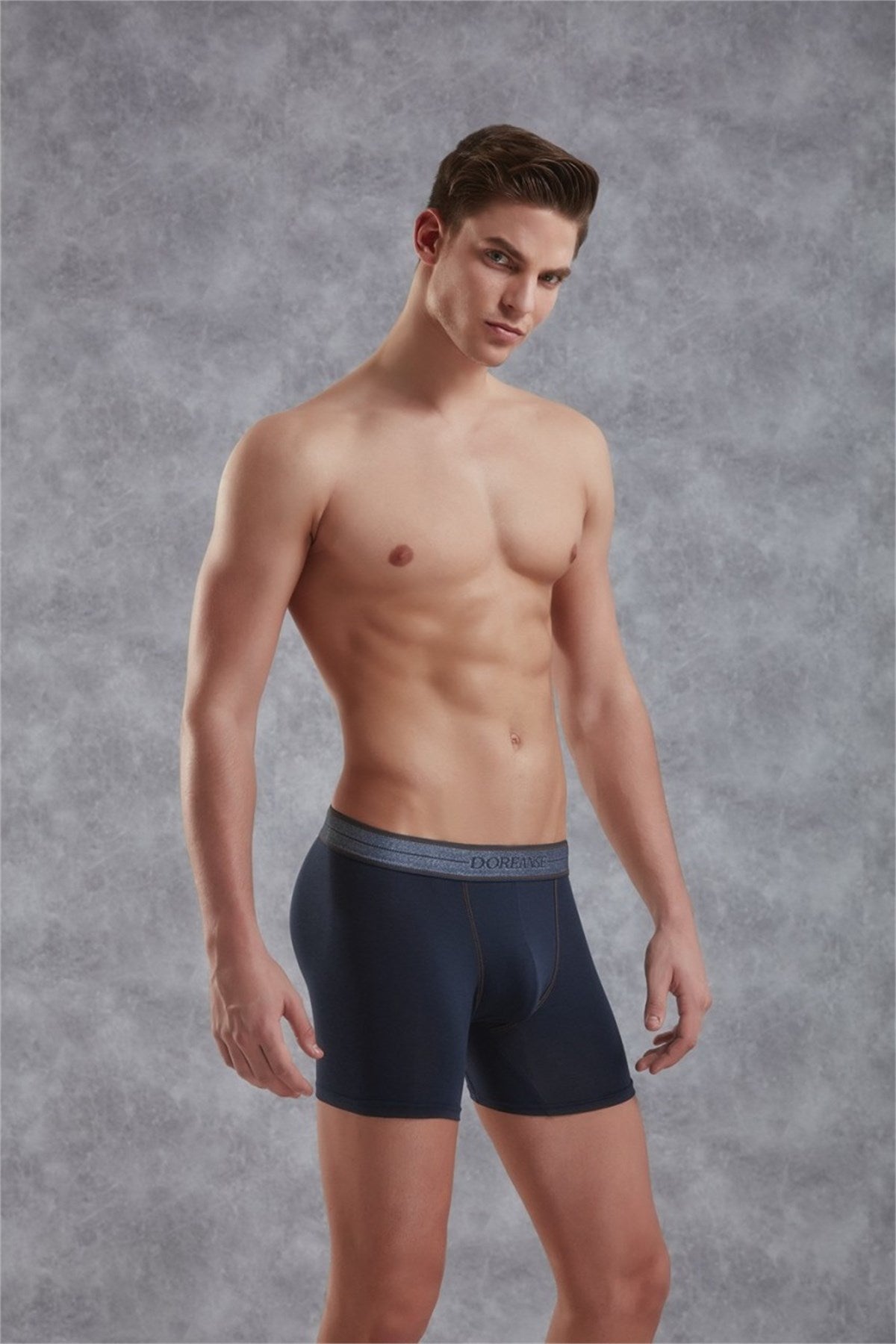 Navy Blue Men's Boxer 1776