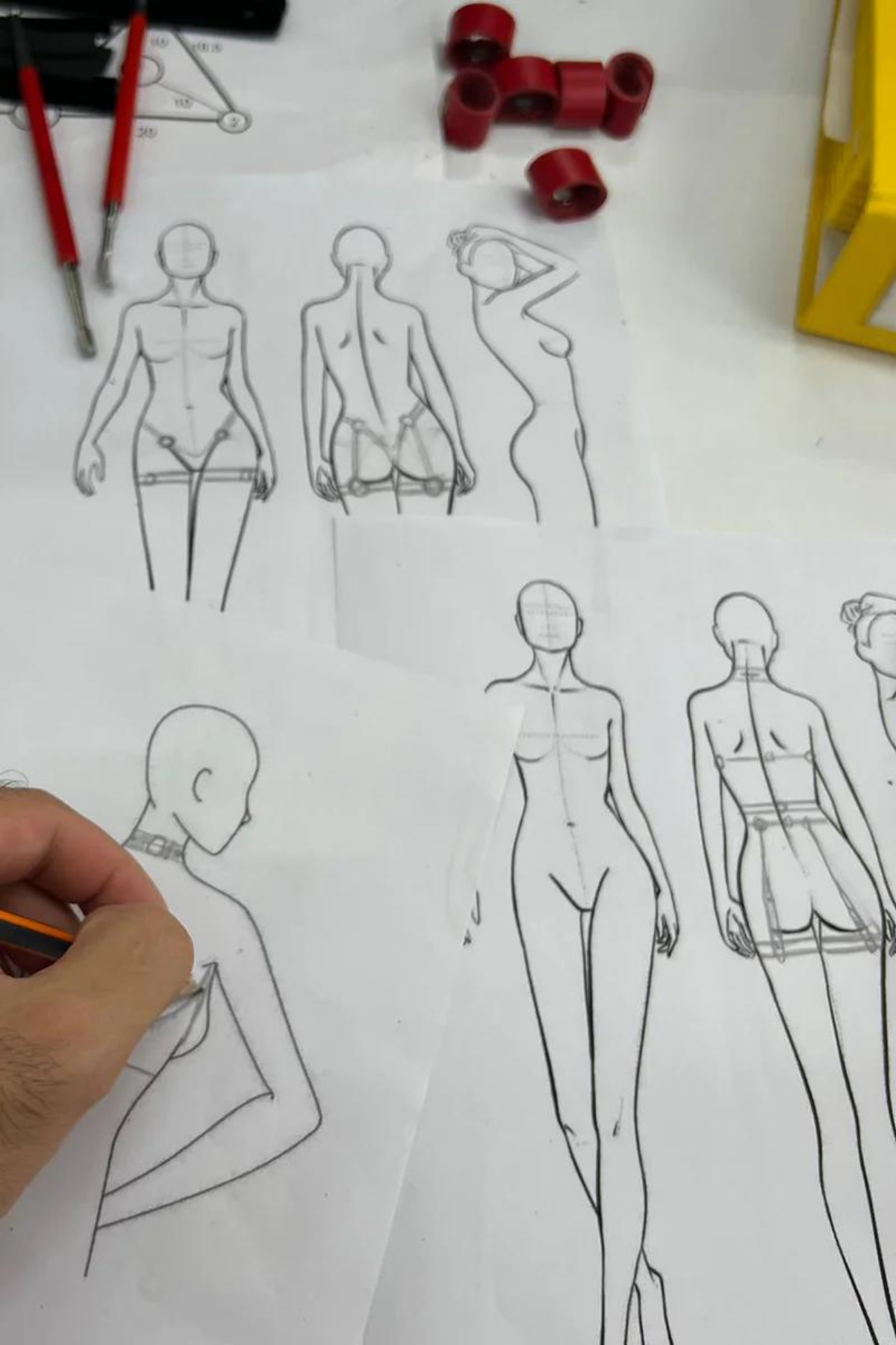 Krawatte, schickes, stilvolles Accessoire aus Kunstleder, Sonderanfertigungsprodukt 700882