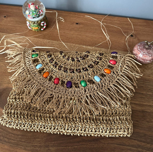 Paper yarn Hand bag