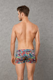 Patchwork Patterned Men's Boxer 1807