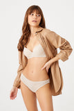 Patterned Supported Bra Panty Set