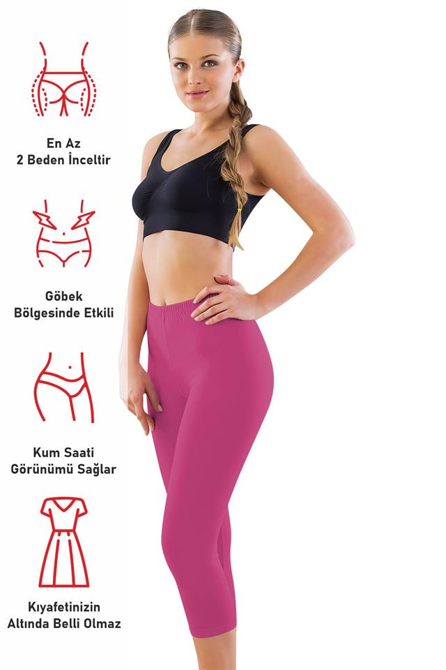 Granatapfel Mi 7300 Große Capri-Leggings