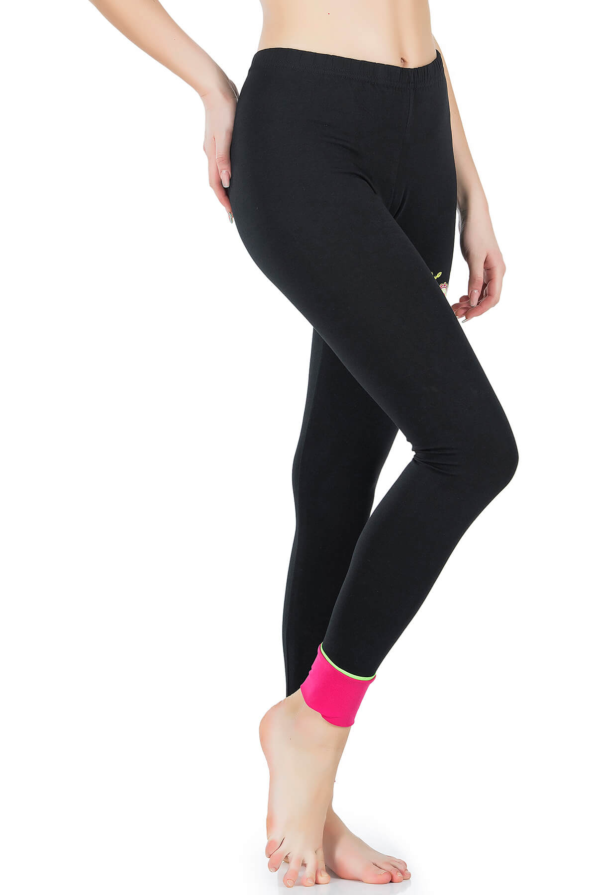 Bedruckte High Waist Damen Leggings 0538