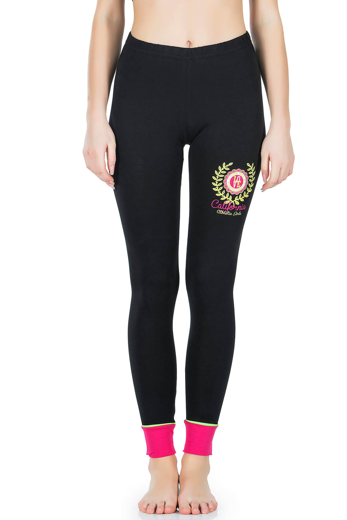 Bedruckte High Waist Damen Leggings 0538