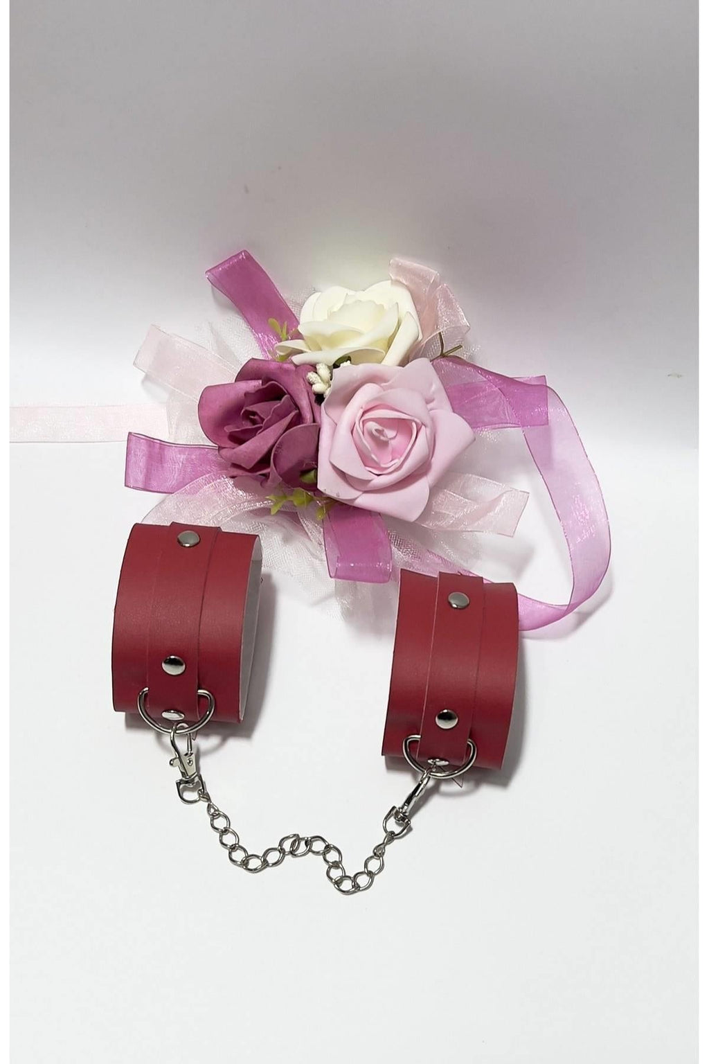 Red Leather  Clamp 800479