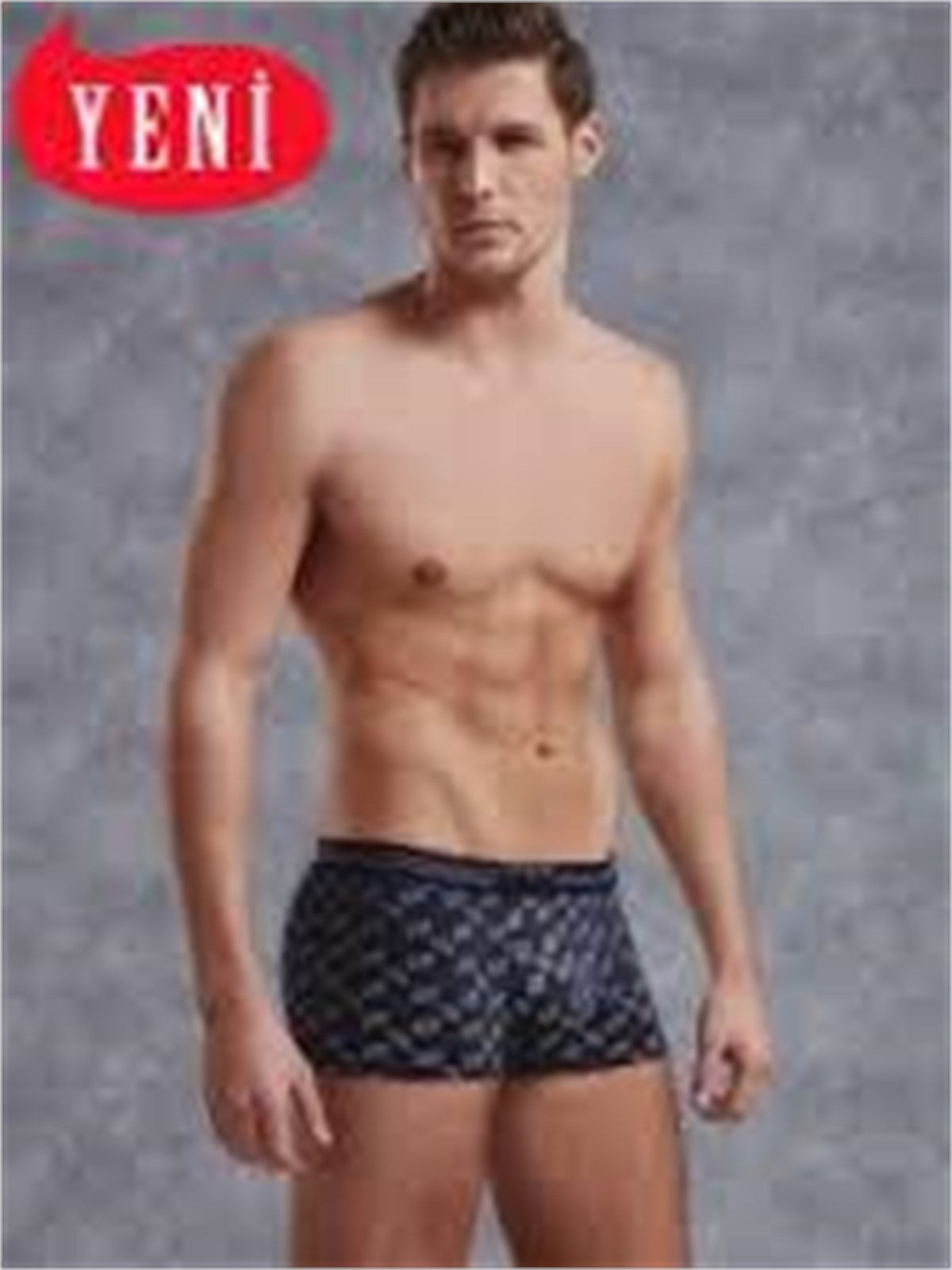 Reflections Patterned Lycra Pattern Men's Boxer 1813