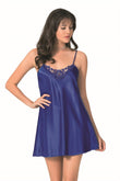Saks Short Satin Nightgown
