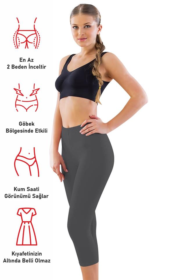 Geräucherte Mi 7300 Booty Capri-Leggings
