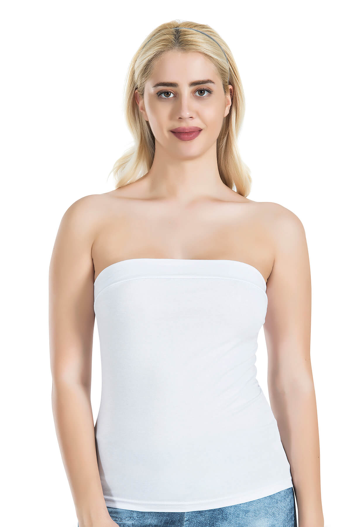 Trägerloses Damen Tank Top 249