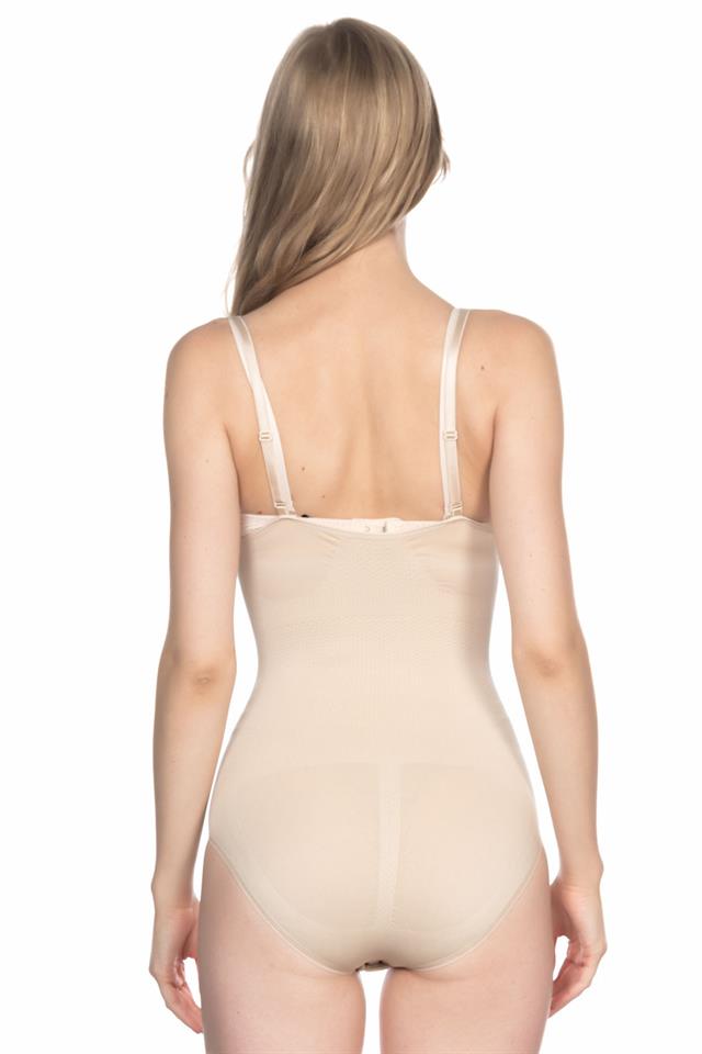 Tan  2023 Chest Open Body Corset