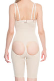 Tan  2038 Butt And Chest Open Leg Corset