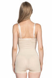 Tan  2058 Chest Open Short Leg Length Corset