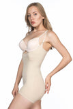 Tan  2058 Chest Open Short Leg Length Corset