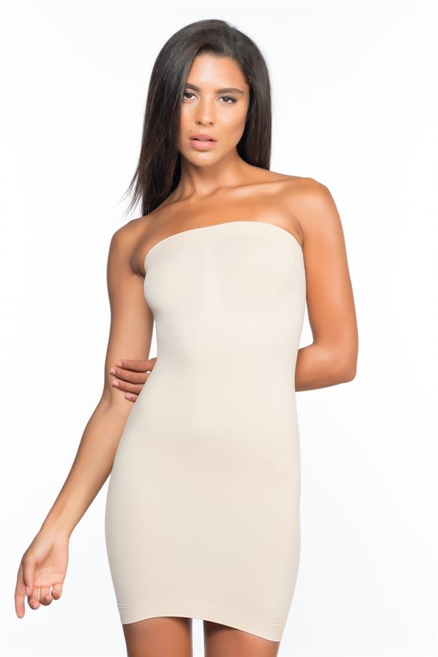 Tan  5065 Strapless Dress Corset