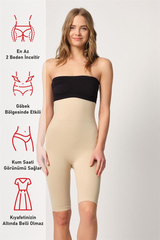 Ten 2044 Korsett mit hoher Taille und doppeltem langem Bein
