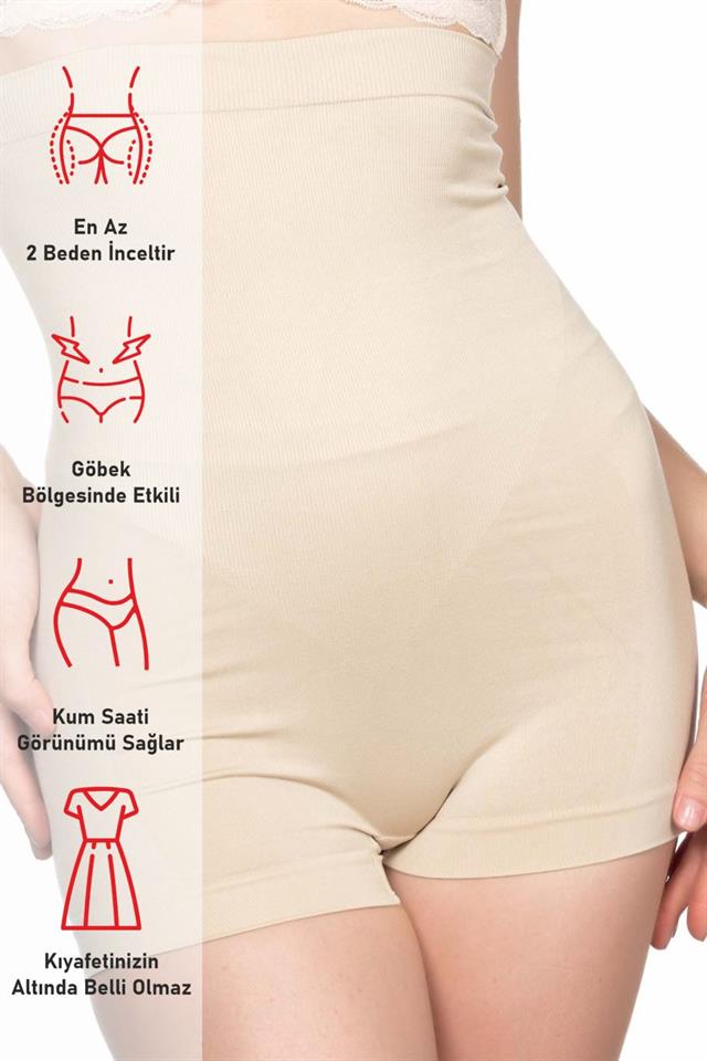 Ten 2047 Boxerkorsett mit hoher Taille