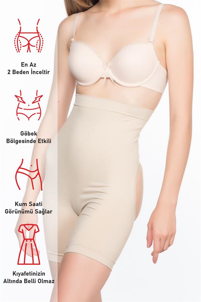 Ten  2063 Butt Open Leg Corset